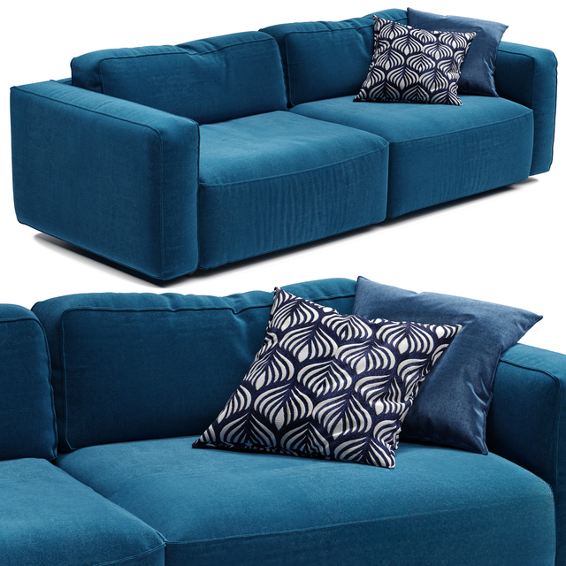 BlueModernSofa sofa