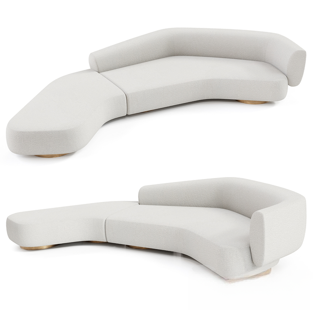 Contemporary Curved Sofa sofa