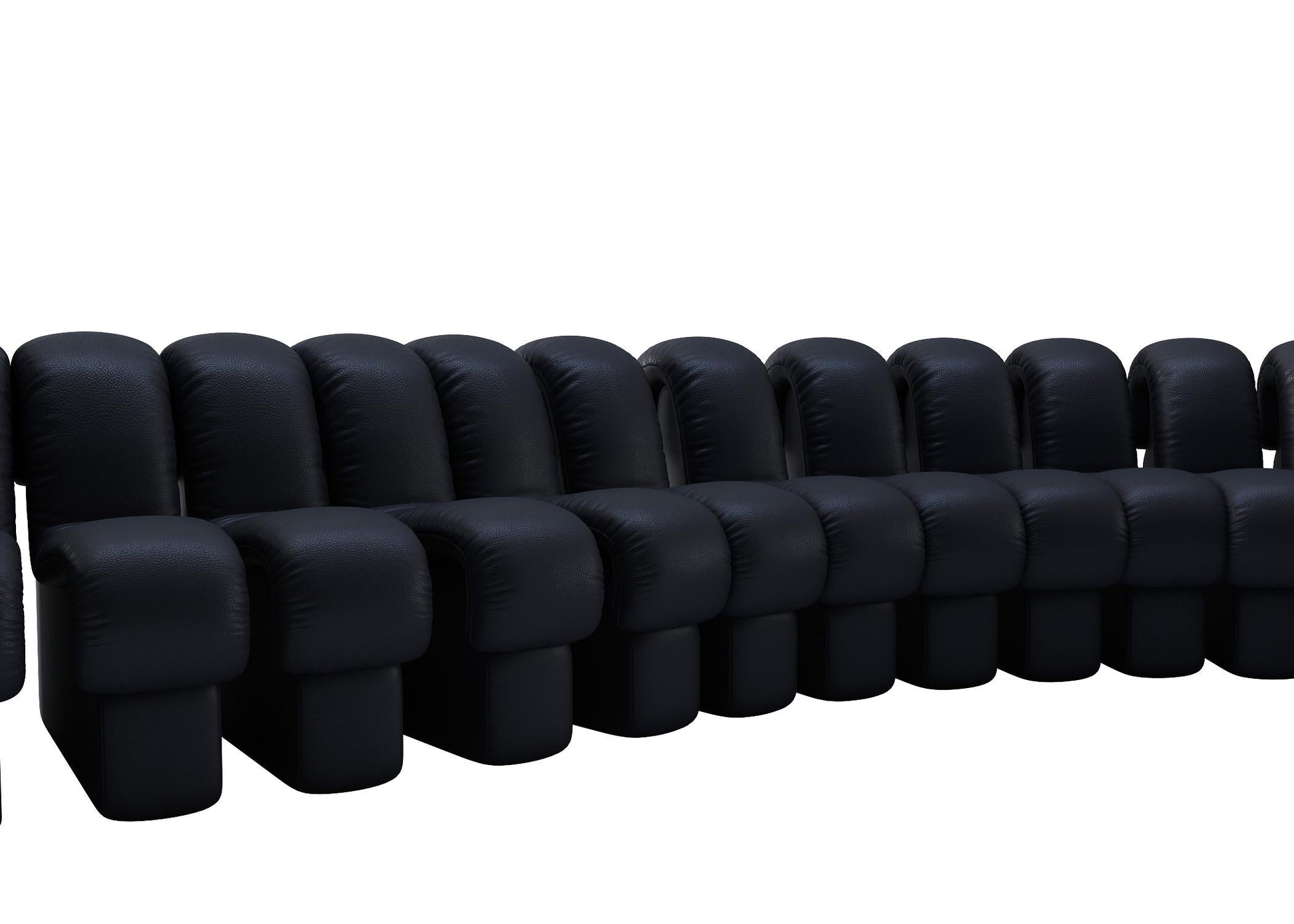 Black Modular Sofa sofa