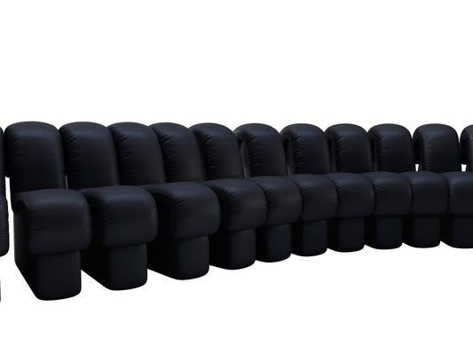 Black Modular Sofa sofa