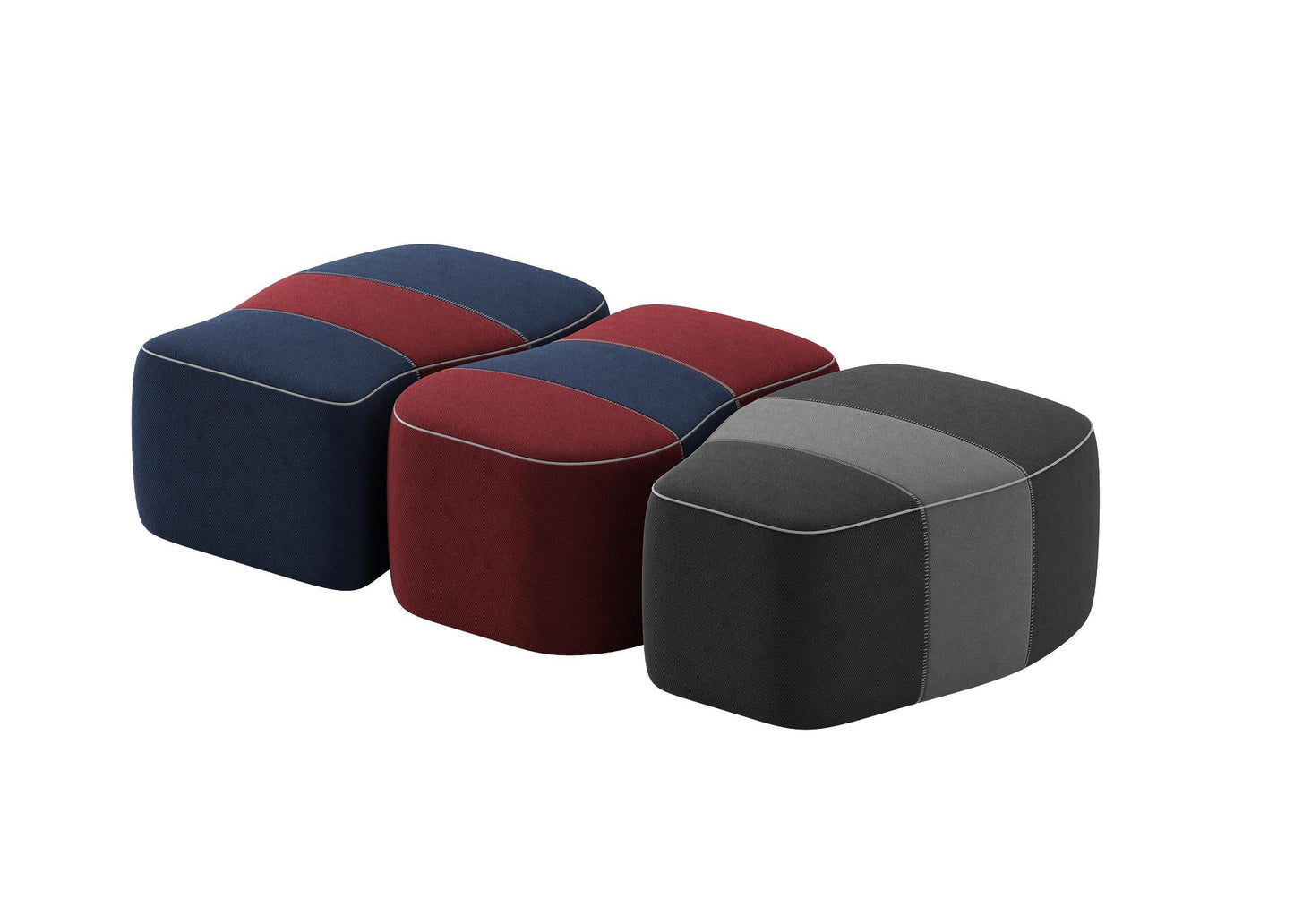 Colorful Square Ottoman sofa