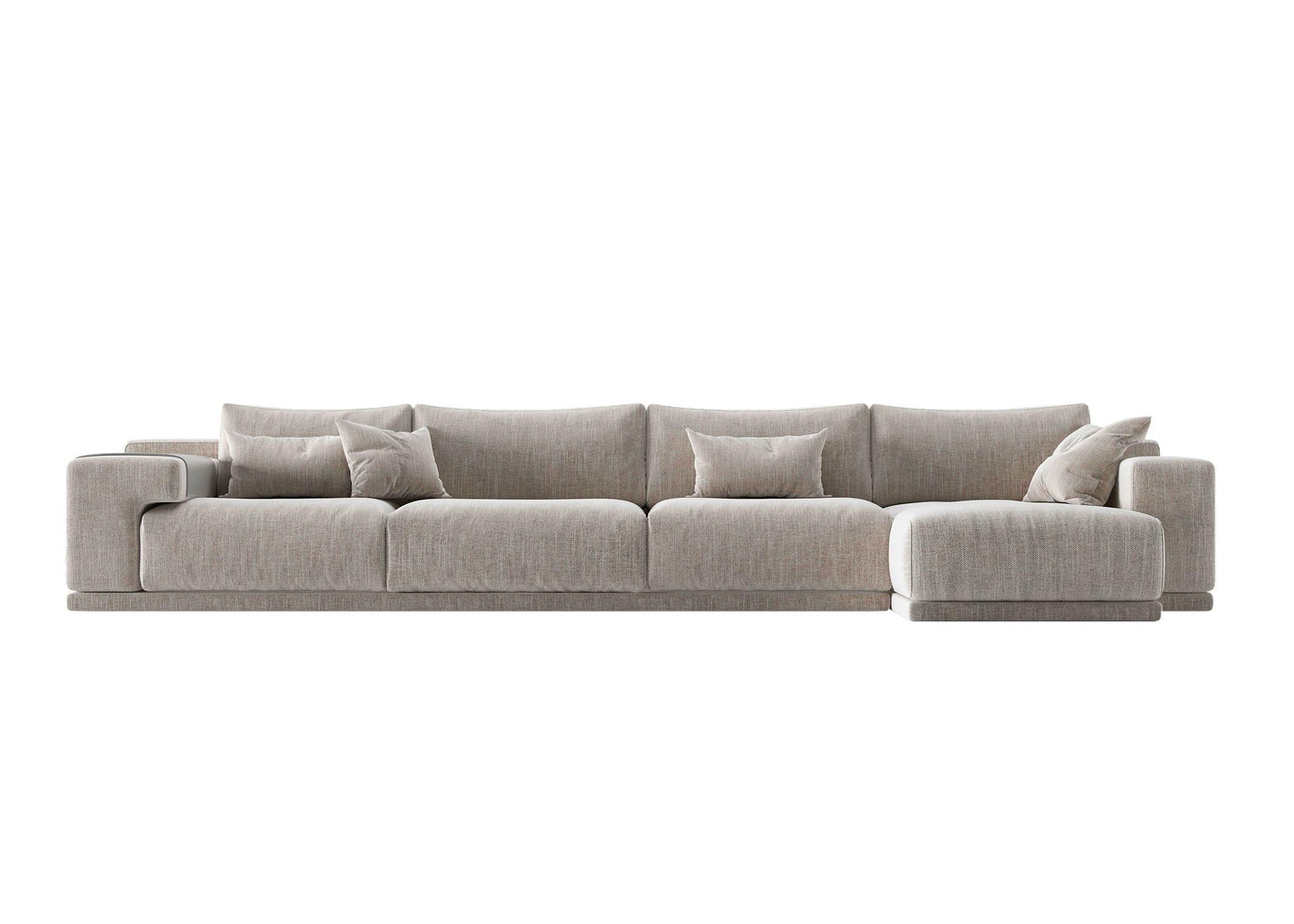 Grey L-shaped Sofa sofa