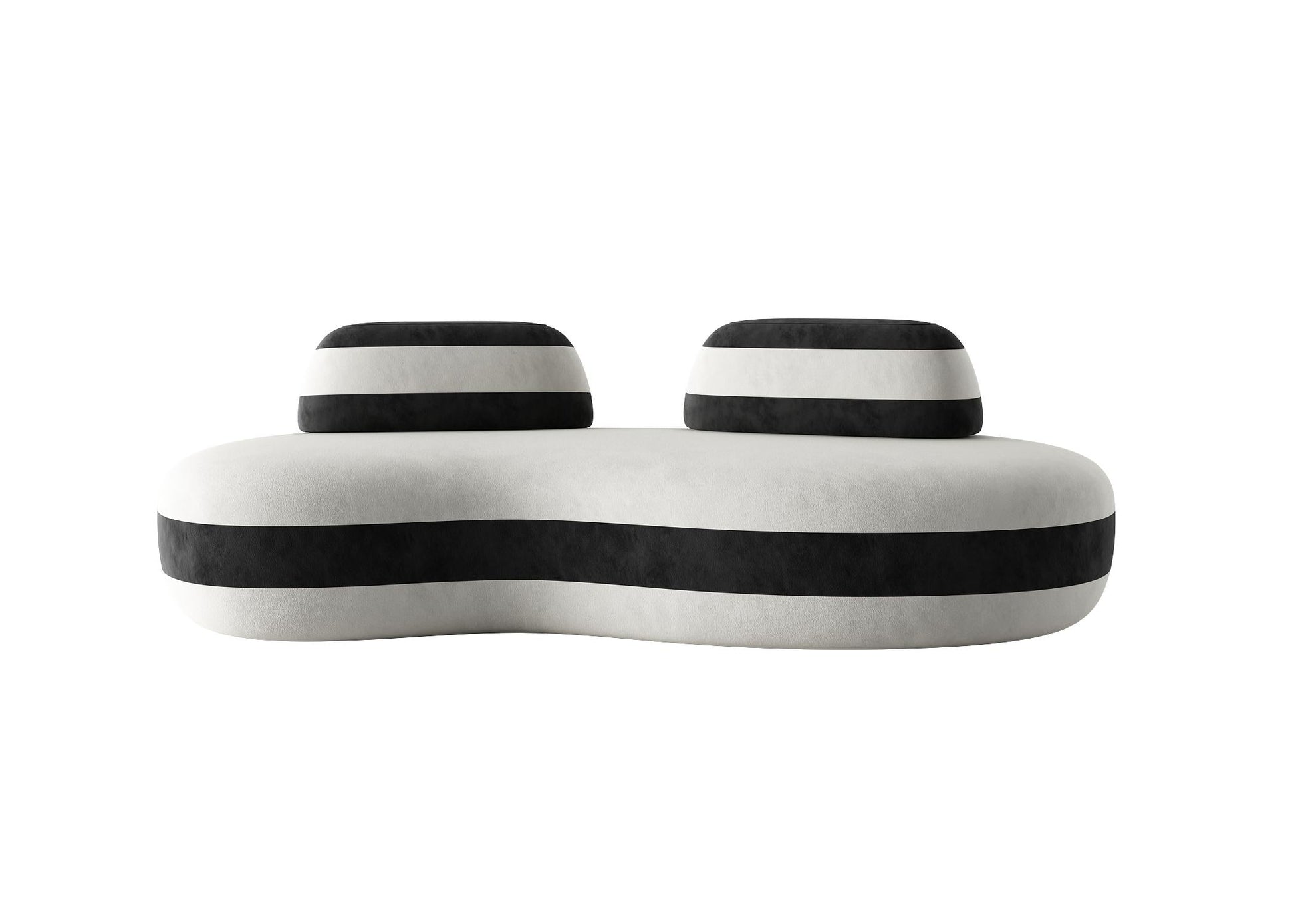 BlackWhiteModern Sofa sofa