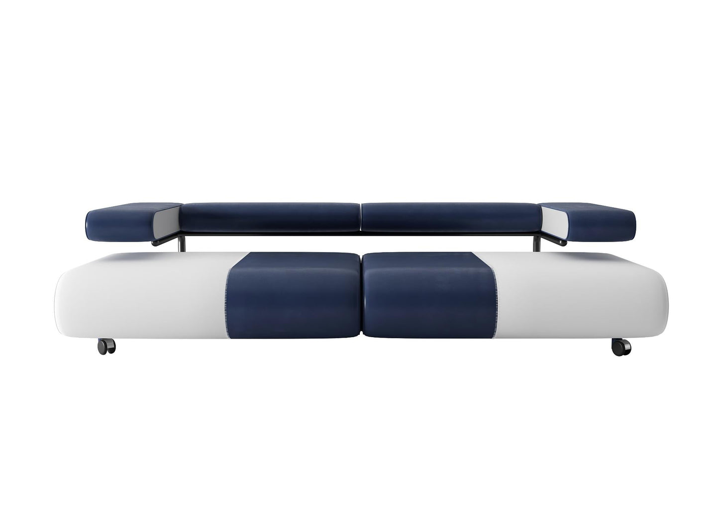 BlueWhiteModern Sofa sofa