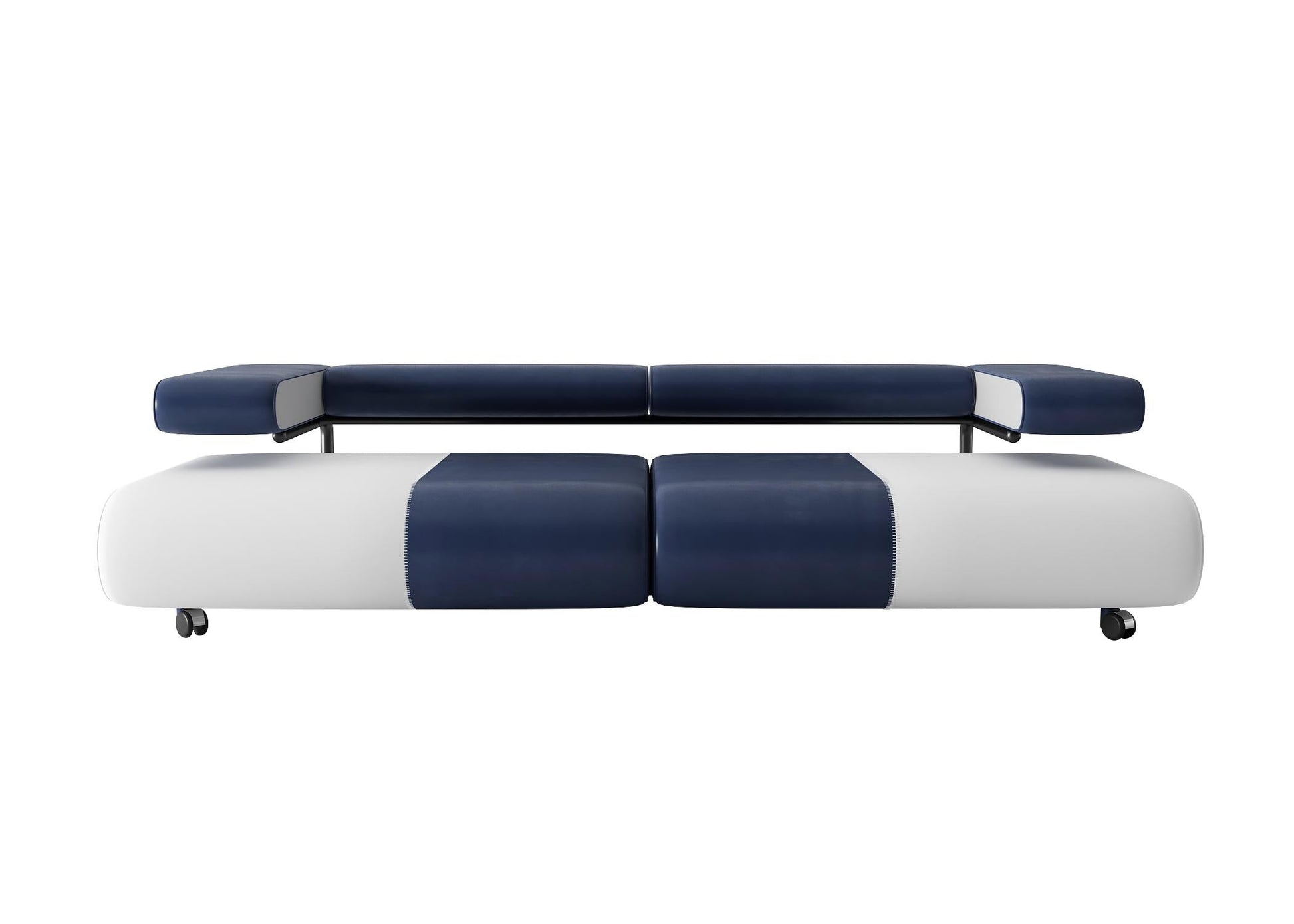 BlueWhiteModern Sofa sofa