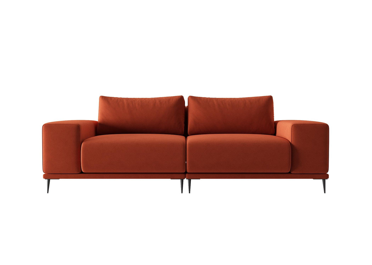 Orange Modern Sofa sofa