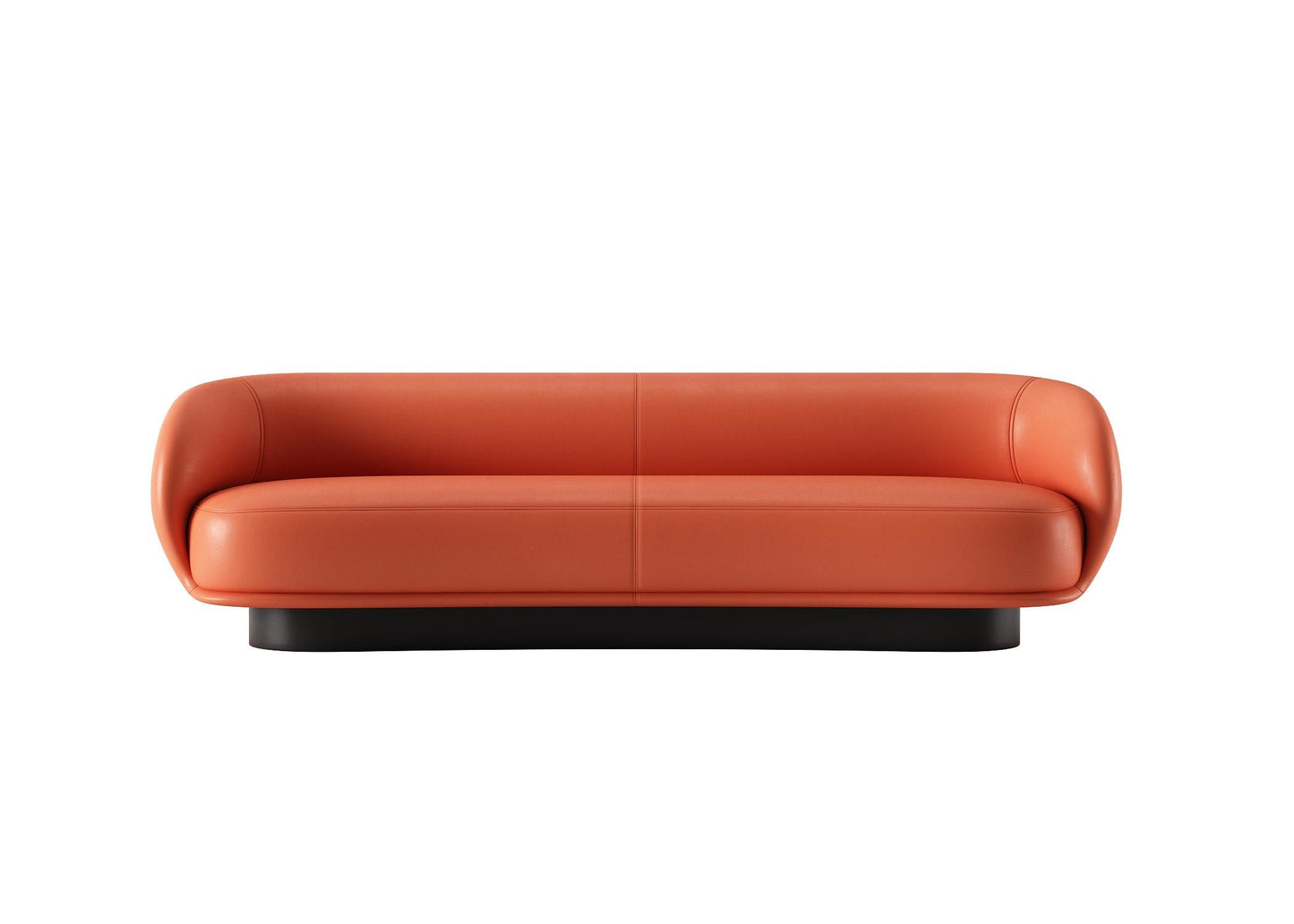 Orange Minimalist Sofa sofa