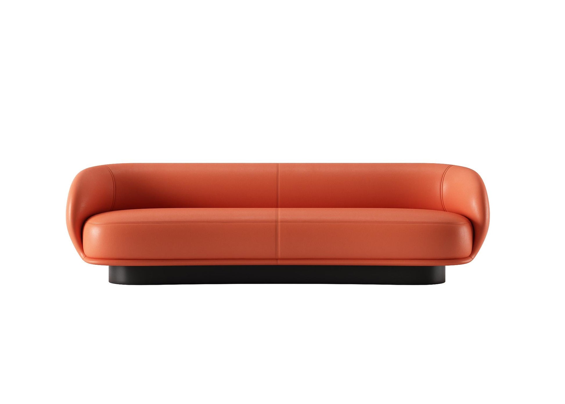 Orange Minimalist Sofa sofa