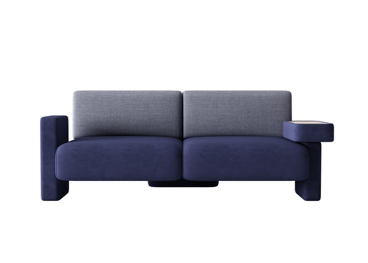 Blue Grey Modern Sofa sofa