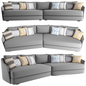Gray L-shaped Sofa sofa