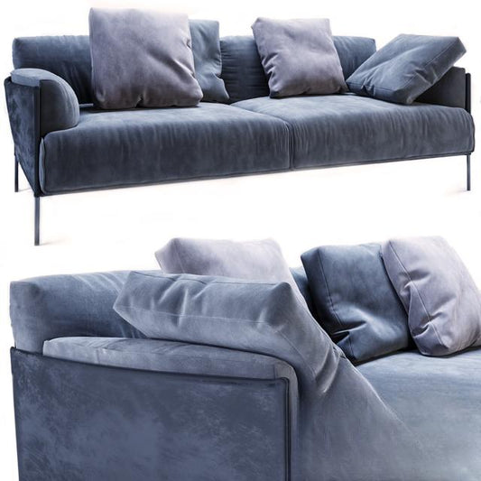 Blue Modern Sofa sofa