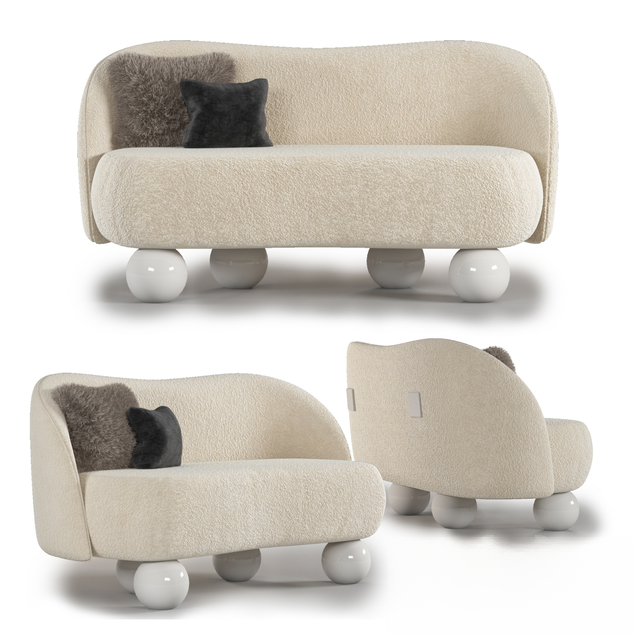 Fluffy Modern Sofa sofa
