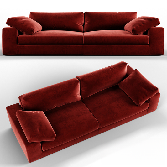Red Modern Sofa sofa