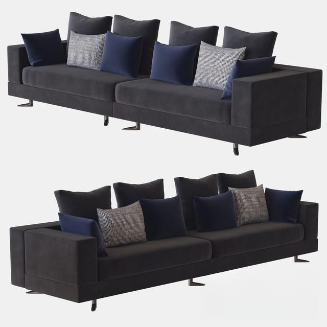 Modern Dark Gray Sofa sofa