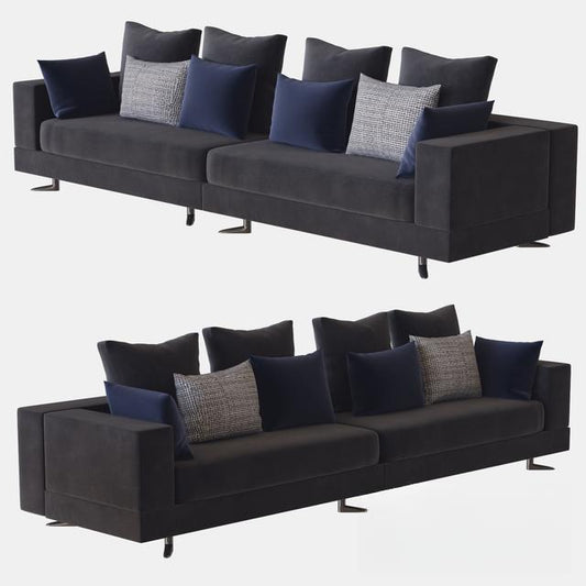Modern Dark Gray Sofa sofa