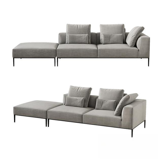 Gray L-shaped Sofa sofa