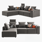 Grey Modular Sectional Sofa sofa