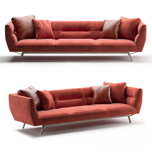 Red Modern Sofa sofa