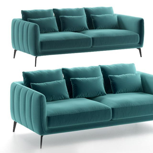 Green Velvet Sofa sofa