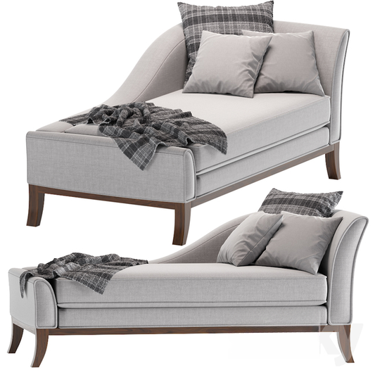 Modern Minimalist Chaise Lounge sofa