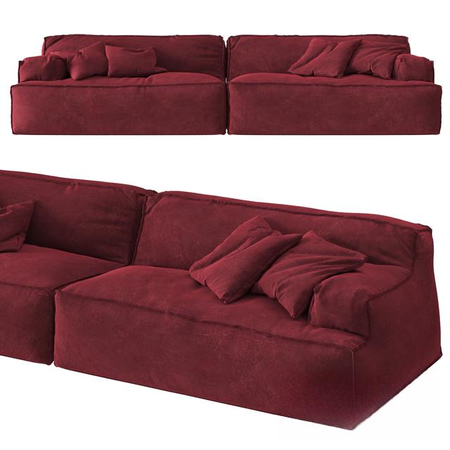 Maroon Sectional Sofa sofa