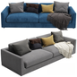 Blue Gray Sofa sofa