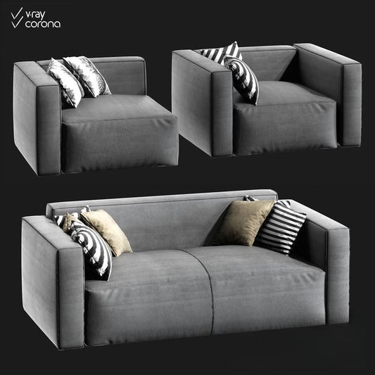 Gray Modern Sofa sofa