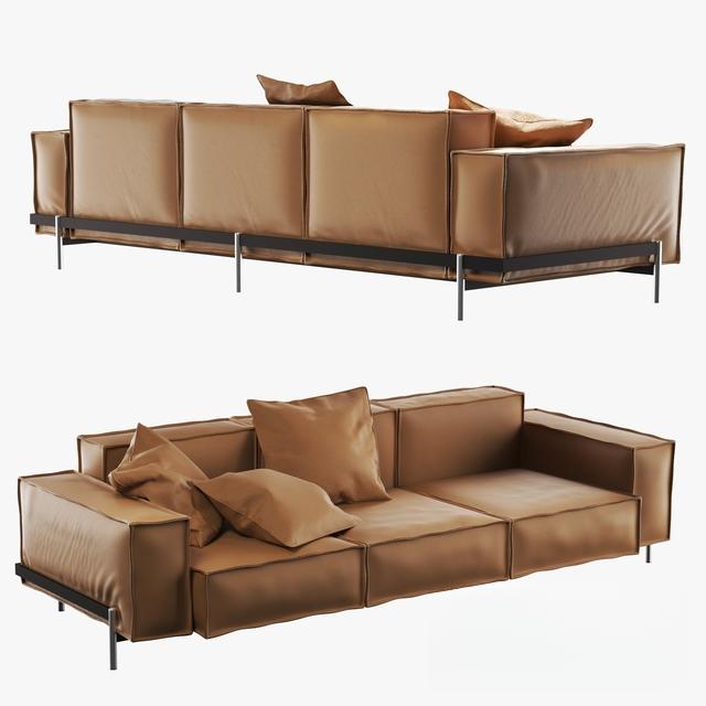 Brown Leather Sofa sofa