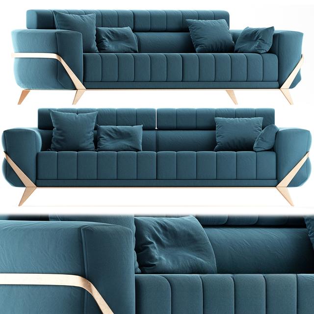 Blue Modern Sofa sofa