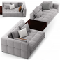 Grey Modular Sofa sofa