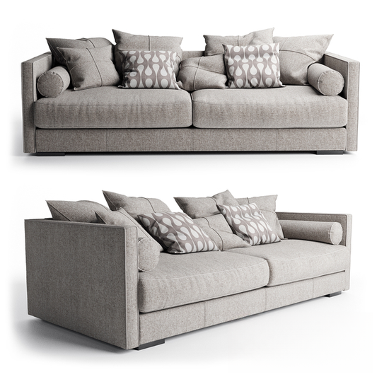 Gray L-shaped Sofa sofa