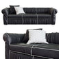 Black Leather Sofa sofa