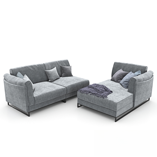 Grey L-shaped Sofa sofa