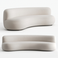 Curved Minimalist Sofa sofa