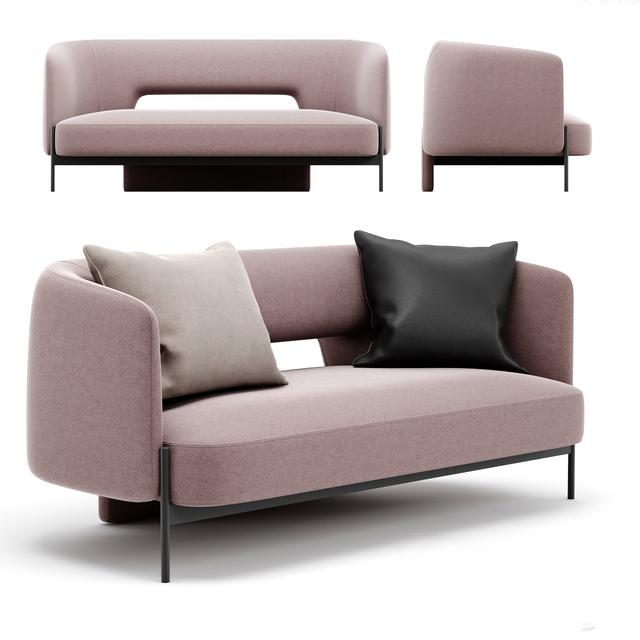 Pink Modern Sofa sofa