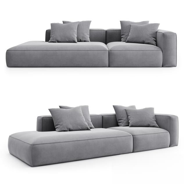Gray Modular Sofa sofa