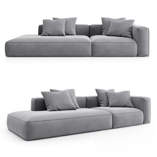 Gray Modular Sofa sofa