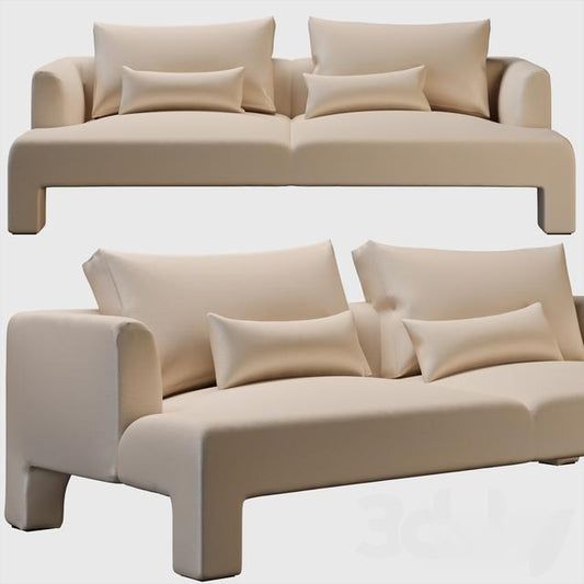 Beige Modern Sofa sofa