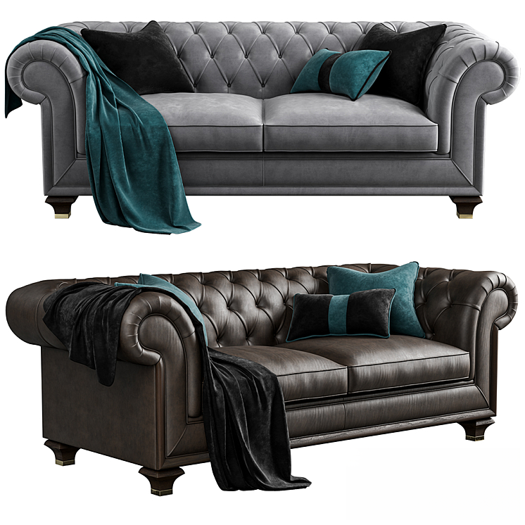 Buttoned Chesterfield Sofa sofa
