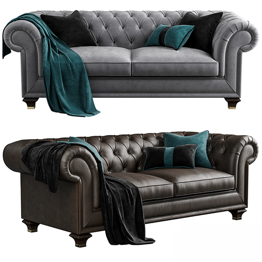 Buttoned Chesterfield Sofa sofa