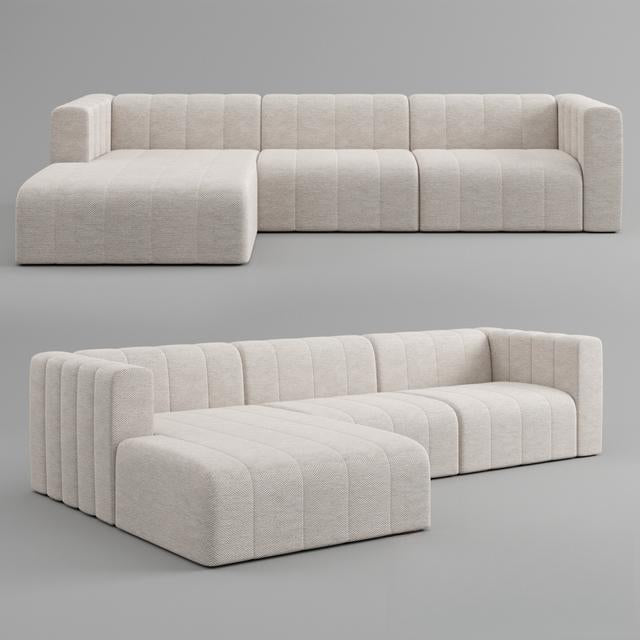 Modular Beige Sofa sofa