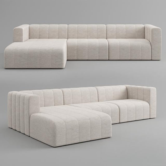Modular Beige Sofa sofa