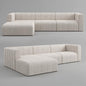 Modular Beige Sofa sofa
