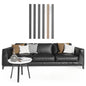 Black Leather Modern sofa