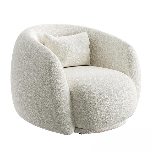 Round Soft Chair singlesofa