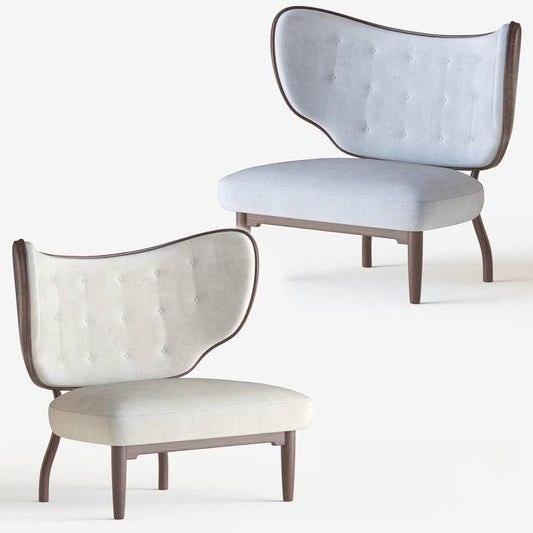 Modern Tufted Chair singlesofa
