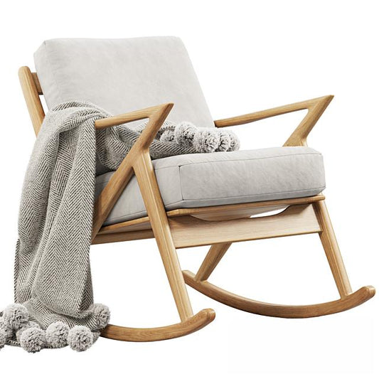 Wooden Rocking Chair singlesofa