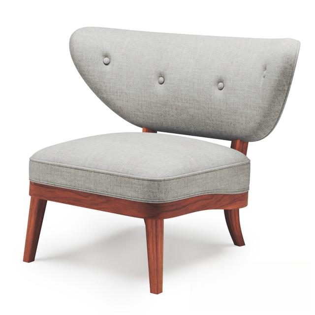 Grey Buttoned Chair singlesofa