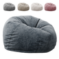Velvet Beanbag Chair singlesofa