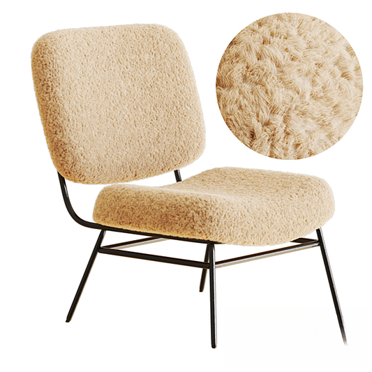 Fleece Modern Chair singlesofa